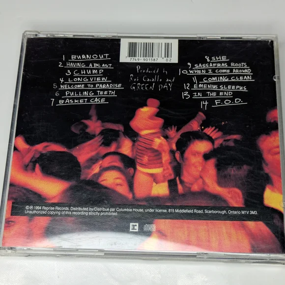 Green Day Dookie CD Album (1994) - Picture 2 of 5